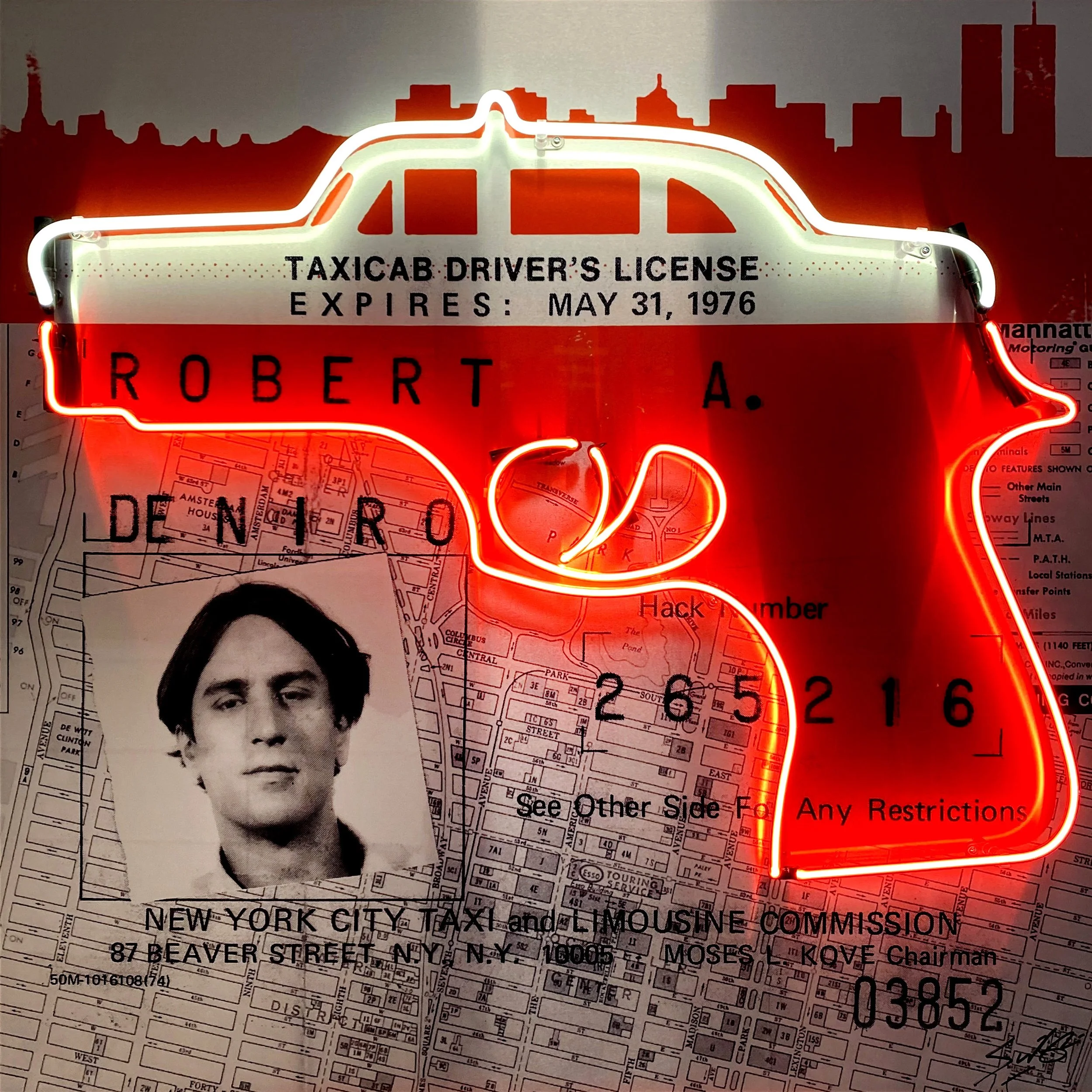 Louis Sidoli - Neon artwork by Louis Sidoli - 